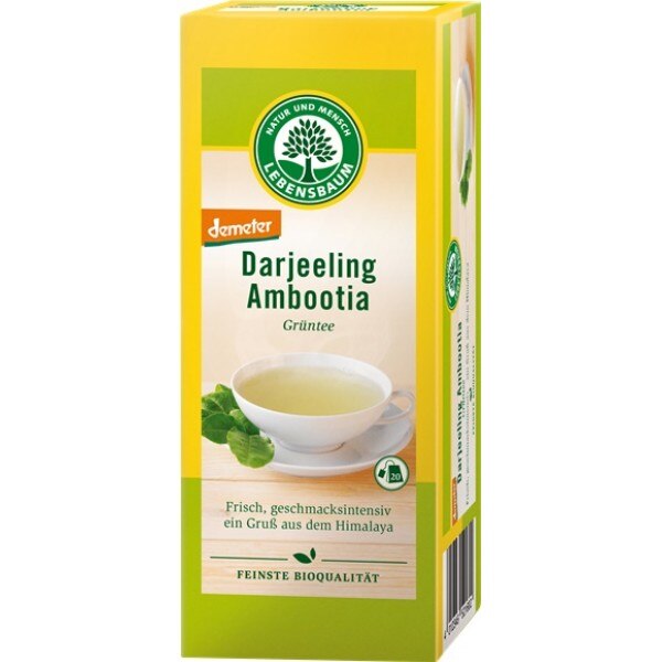 Ceai verde darjeeling demeter x20 plicuri, Lebensbaum, 30g