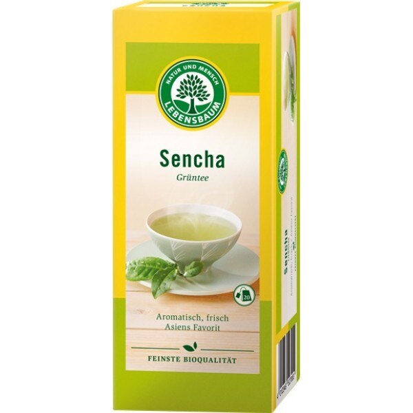 Ceai verde sencha x20 plicuri, Lebensbaum, 30g