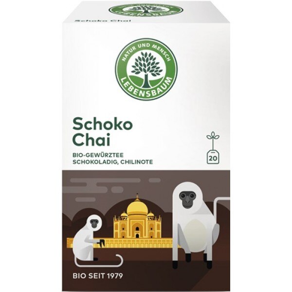 Ceai schoko chai x20 plicuri, Lebensbaum, 40g