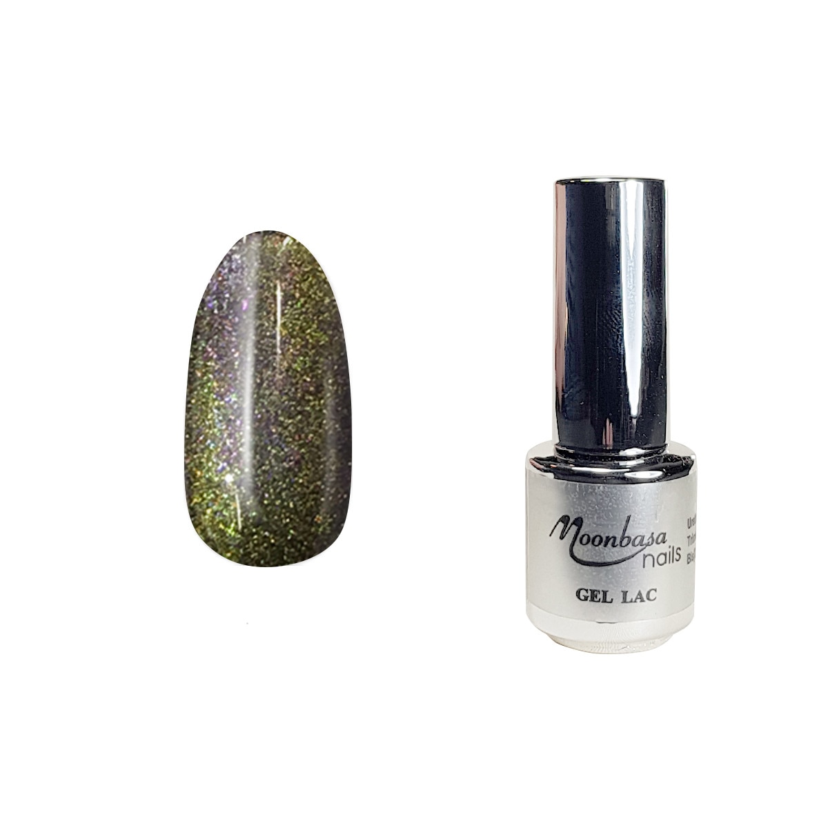 Gel UV Magic Eye, Moonbasanails, 766 Pollux, 4 ml, Multicolor