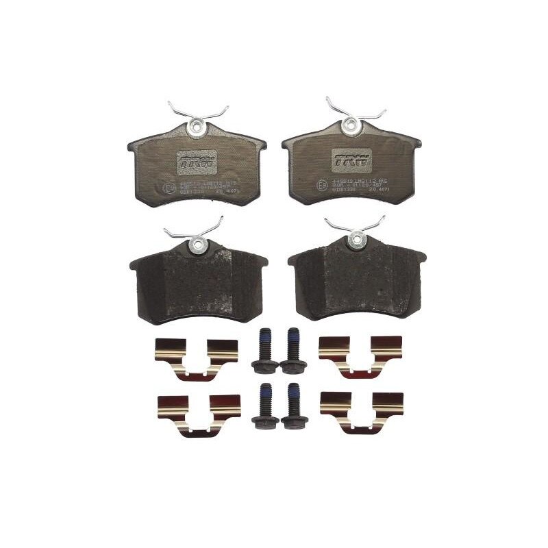 Placute frana spate Audi A3 (2003->) [8P1]