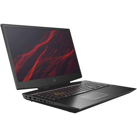 Laptop Gaming OMEN by HP 17-cb0001nq cu procesor Intel® Core™ i5-9300H pana la 4.10 GHz Coffee Lake, 17.3", Full HD, IPS, 144 Hz, 16GB, 1TB HDD, Nvidia GeForce GTX 1660Ti 6GB, Free DOS, Shadow Black