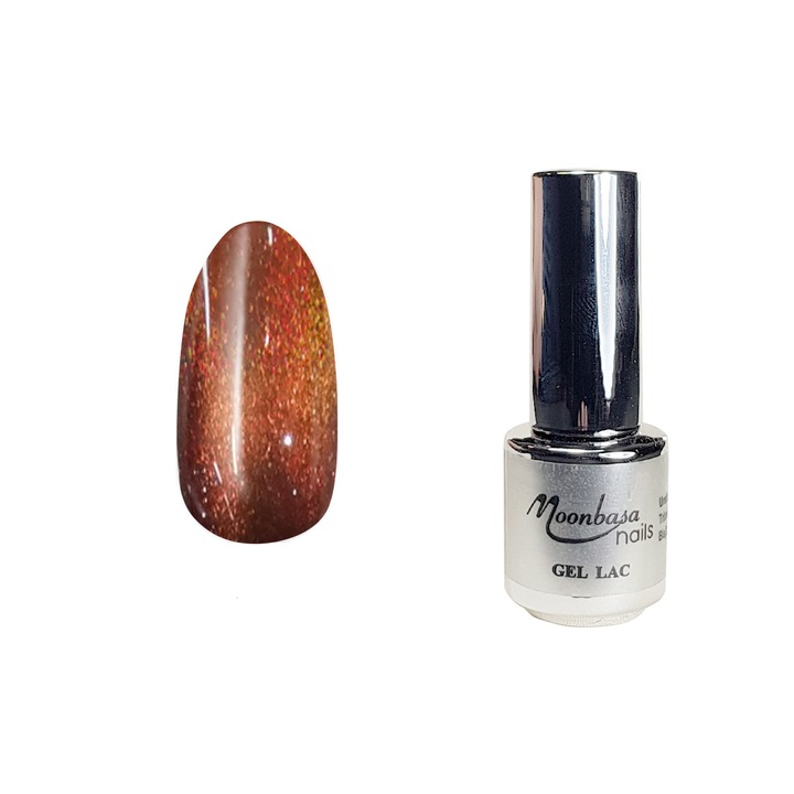 Gel UV Magic Eye, Moonbasanails, 767 Sadir, 4 ml, Multicolor