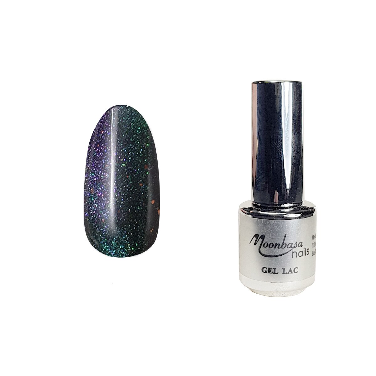 Gel UV Magic Eye, Moonbasanails, 768 Spica, 4 ml, Multicolor