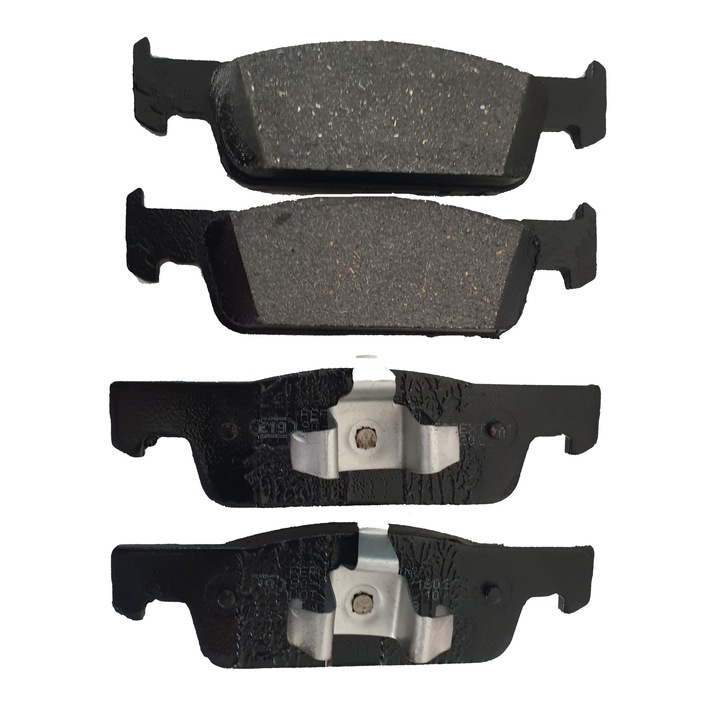 Set Placute Frana Fermit, Dacia Logan 2, 1.6 16V echivalent OE 410602581R, Renault Clio 4, 1.2 16 V echivalent OE 410605612R, 140.2 x 42/40 x 18 mm