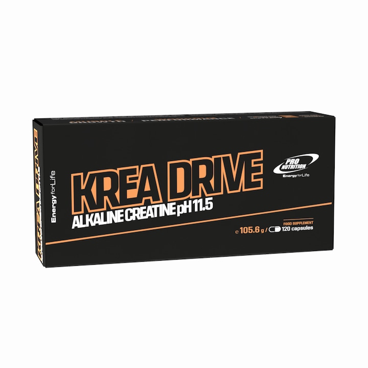 Creatina monohidrata, Krea-drive, 120 capsule