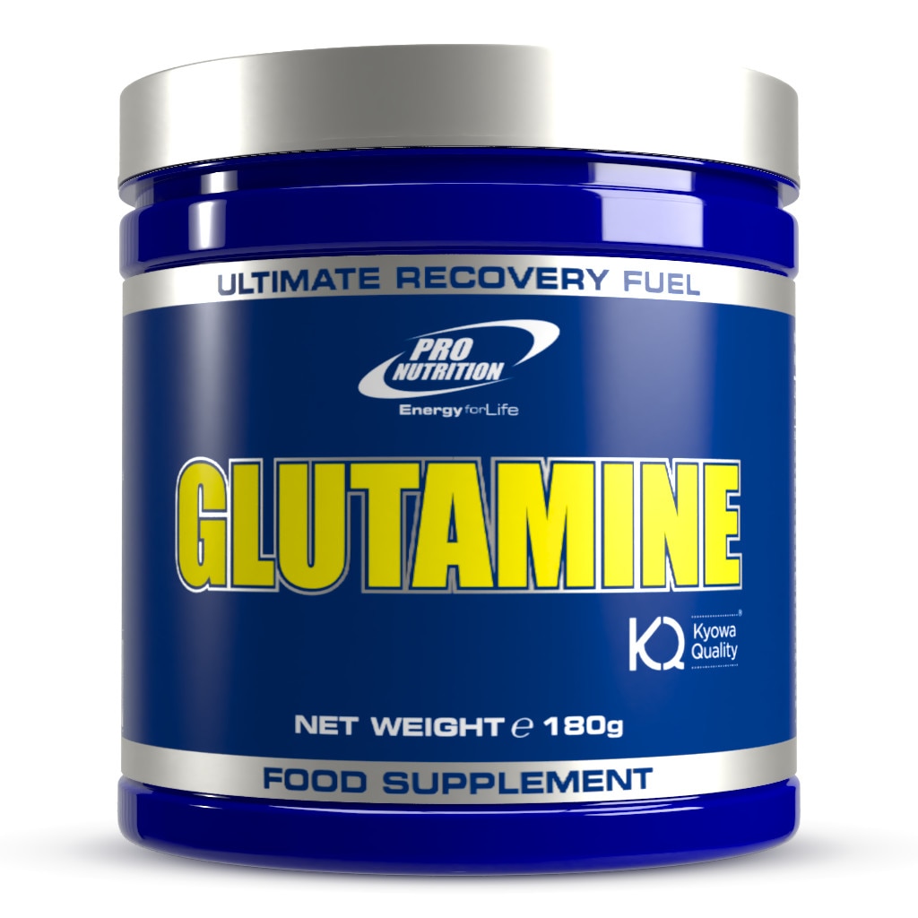 Glutamina pudra pentru refacere si prevenirea catabolismului muscular, Glutamine Kyowa®, 180g
