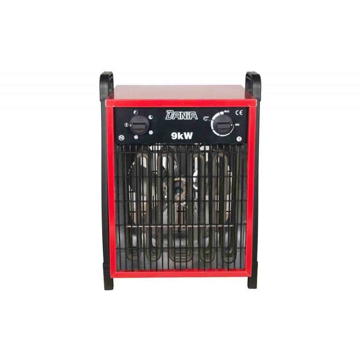 Aeroterma Inelco 9 kW, 400V, 3 trepte de putere, termostat de siguranta