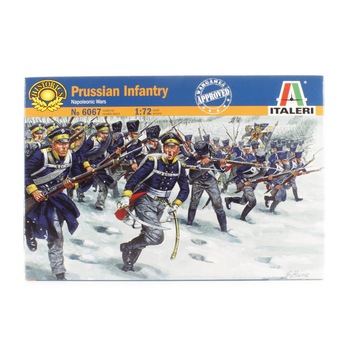 Set Figurine Soldati ITALERI Waterloo Prussian Infantry 48buc 1:72 ITA 6067 Set Figurine Soldati ITALERI Waterloo Prussian Infantry 48buc 1:72 ITA 6067
