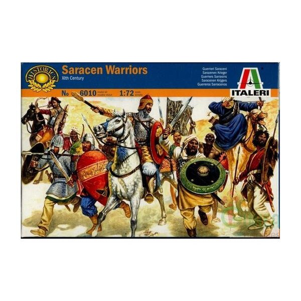Set Figurine Soldati ITALERI Saracen Warriors Xith Century 23buc 1:72 ITA 6010