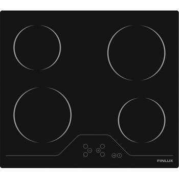 Plita incorporabila vitroceramica Finlux FXVT 64, 4 zone, neagra Plita incorporabila vitroceramica Finlux FXVT 64, 4 zone, neagra