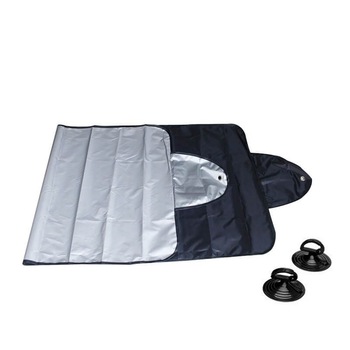 Folie Parasolar Parbriz Negru / Argintiu 150x70cm, Montaj Rapid, Iarna Protejeaza de Zapada, Vara Respinge Radiatia UV Folie Parasolar Parbriz Negru / Argintiu 150x70cm, Montaj Rapid, Iarna Protejeaza de Zapada, Vara Respinge Radiatia UV