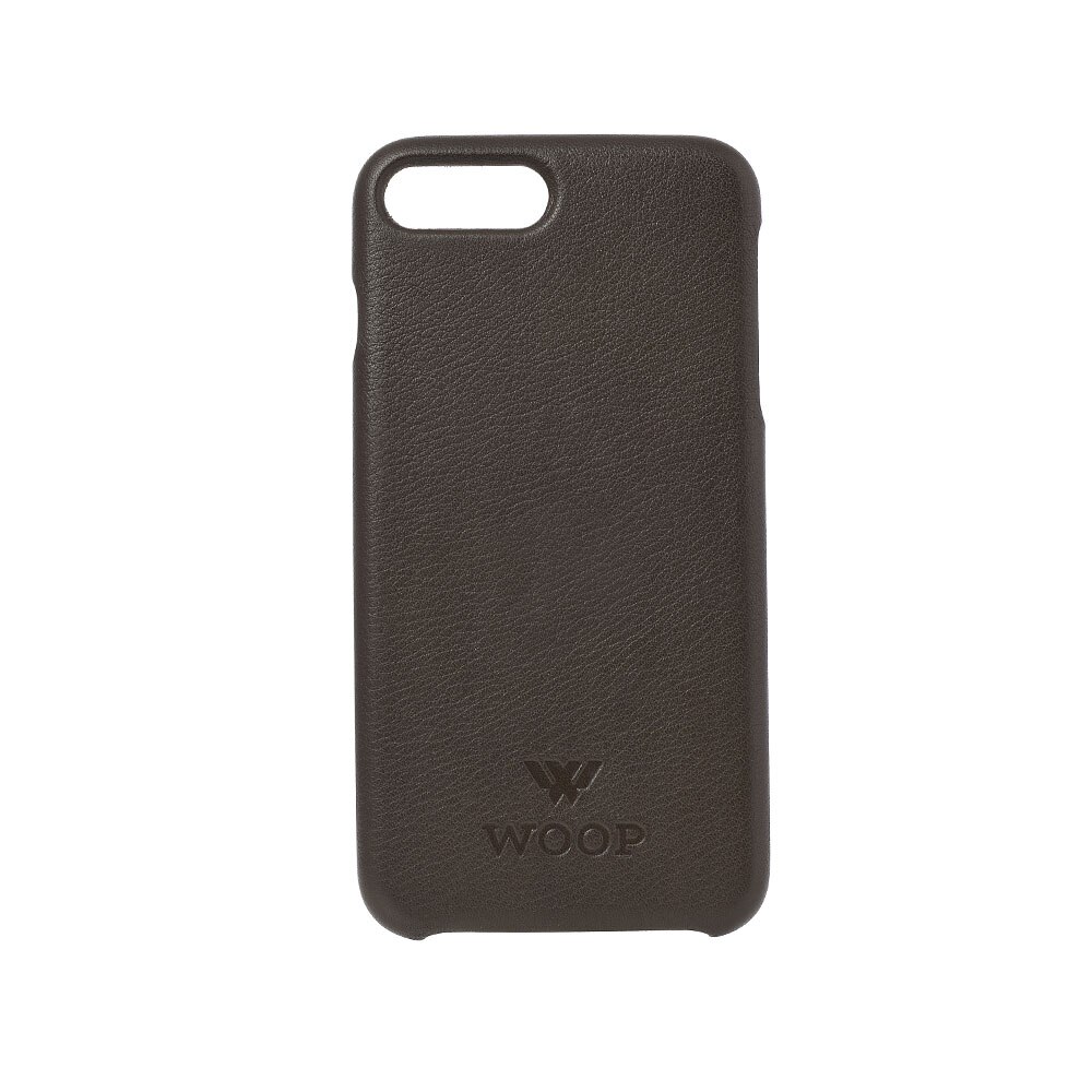 Husa protectie Bibilel pentru iPhone 7/8, piele naturala, bumper, carcasa de protectie, Maro, BBL1628