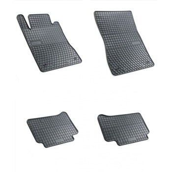 Set 4 covorase auto Frogum pentru Mercedes Clasa E W211, CLS219, Cauciuc, Negru Set 4 covorase auto Frogum pentru Mercedes Clasa E W211, CLS219, Cauciuc, Negru