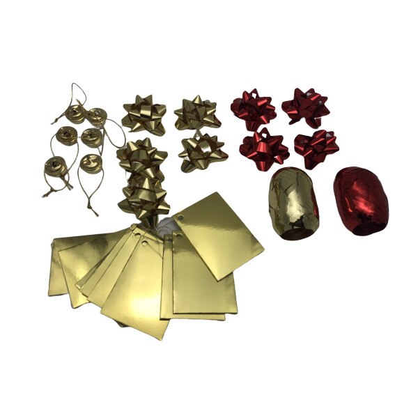 Set pentru ambalat cadouri , Auriu