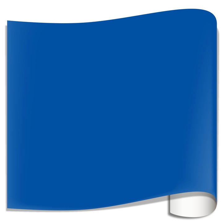 Autocolant Oracal 641 lucios albastru gentian 051, 10 m x 1 m