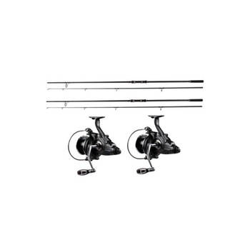 Set 2 Lansete crap, EAST SHARK, Adrena lungime 3.90 metri echipate cu 2 Mulinete CFR 10000 Set 2 Lansete crap, EAST SHARK, Adrena lungime 3.90 metri echipate cu 2 Mulinete CFR 10000