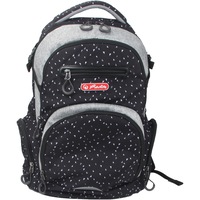 Rucsac Herlitz Crash, cm doua compartimente, compartiment pentru Laptop, Motiv Triangles