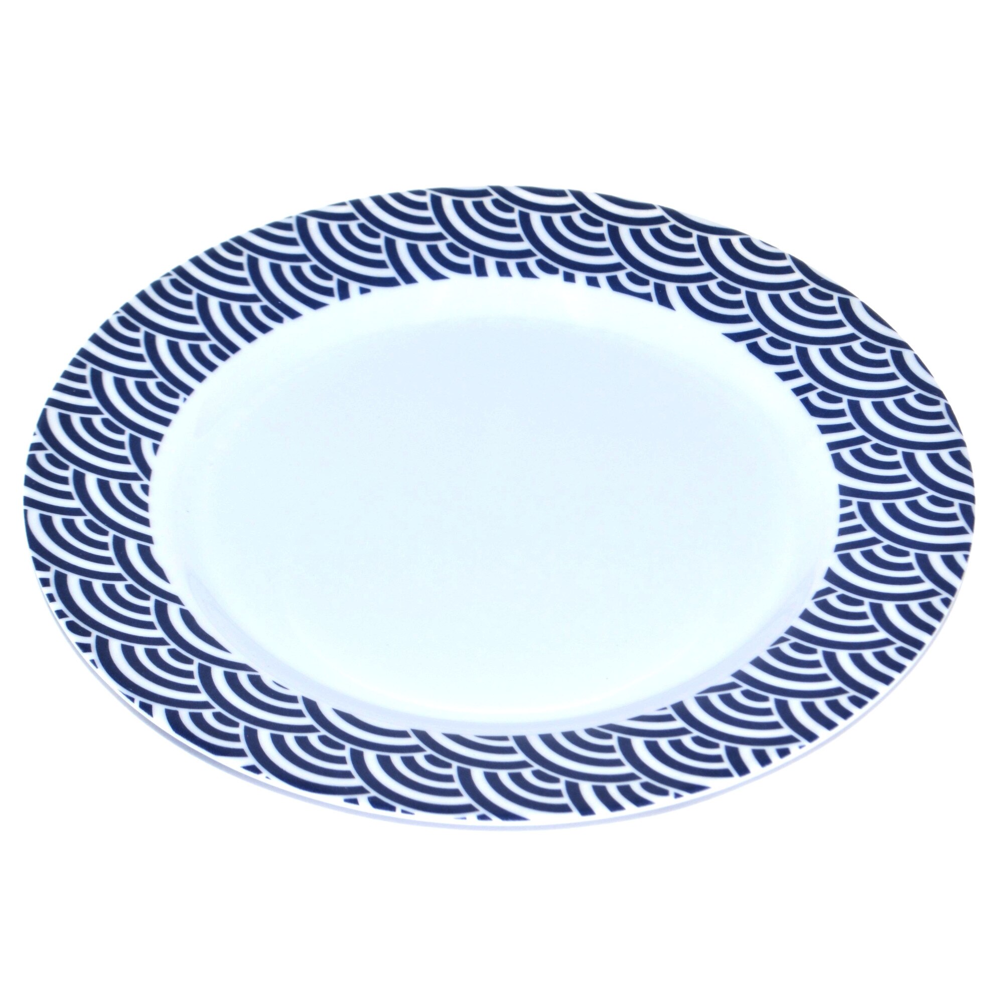 Farfurie 20cm din melamina model valuri