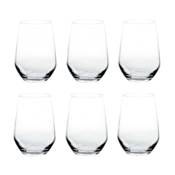 Set 6 pahare sticla coctail OCEAN Lexington 370ml