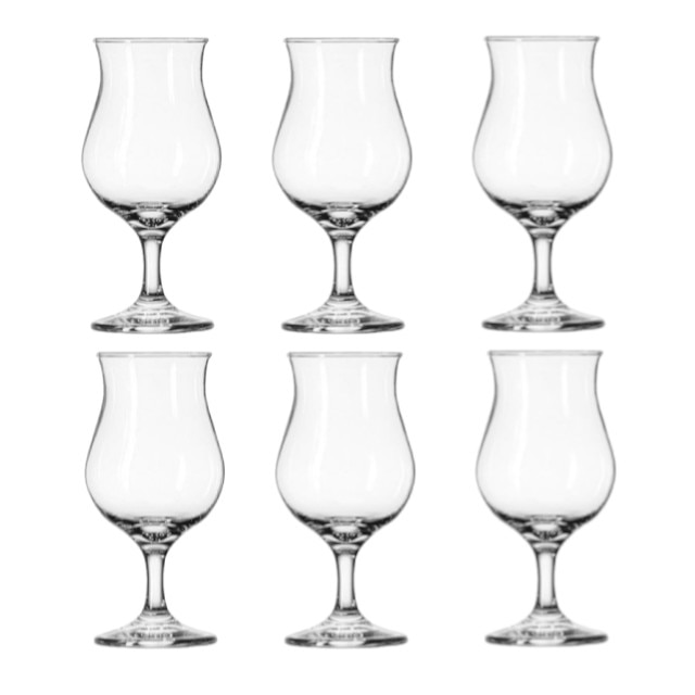 Set 6 pahare sticla coctail OCEAN Cuba Poco Grande 350ml