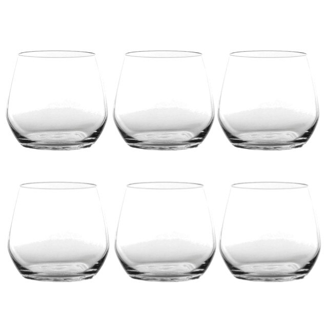 Set 6 pahare sticla OCEAN Lexington Rock 345ml