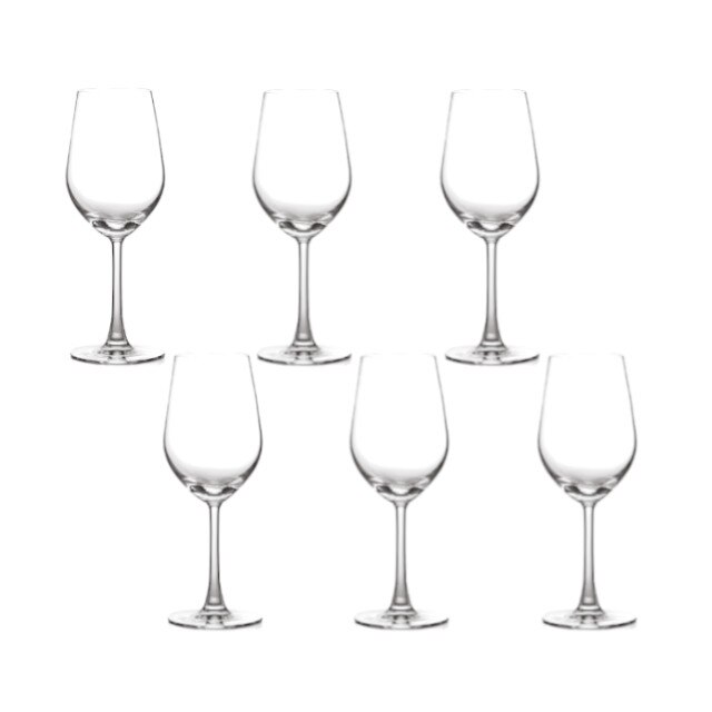 Set 6 pahare OCEAN pentru vin alb 345ml CHARDONNAY