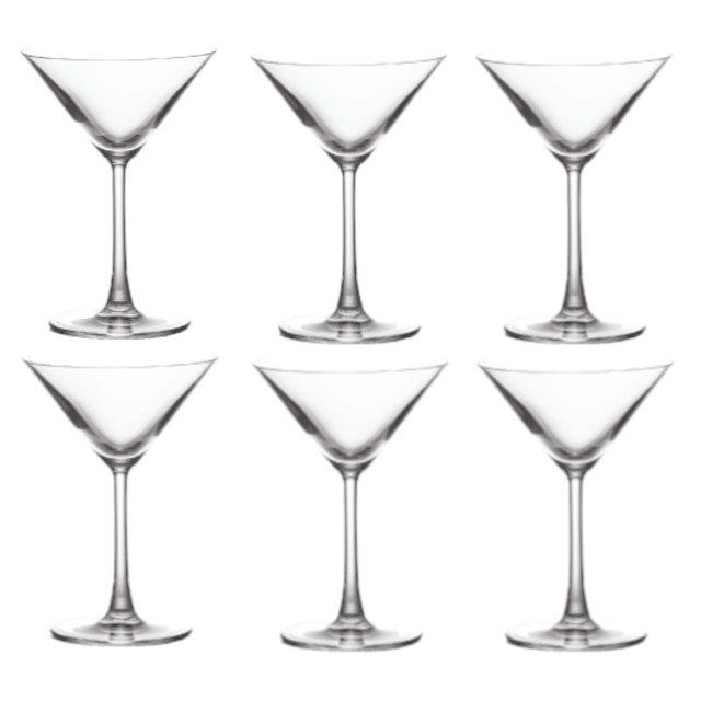 Set 6 pahare OCEAN MARTINI 235ml