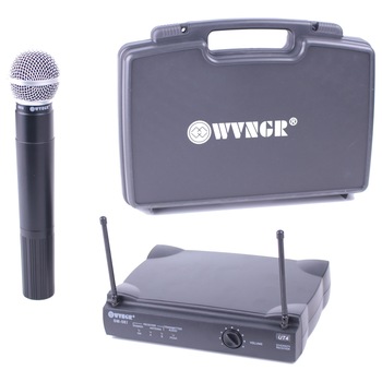 Microfon wireless profesional WVNGR SM-58-I, cu o autonomie de pana la 100 de metri Microfon wireless profesional WVNGR SM-58-I, cu o autonomie de pana la 100 de metri