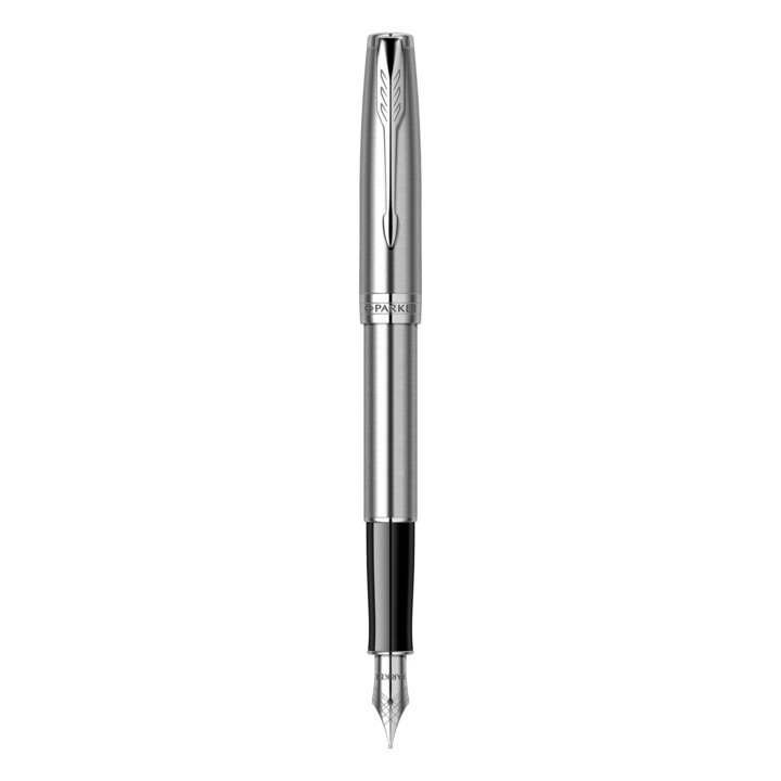 Stilou Parker Sonnet Royal Stainless Steel CT, Argintiu