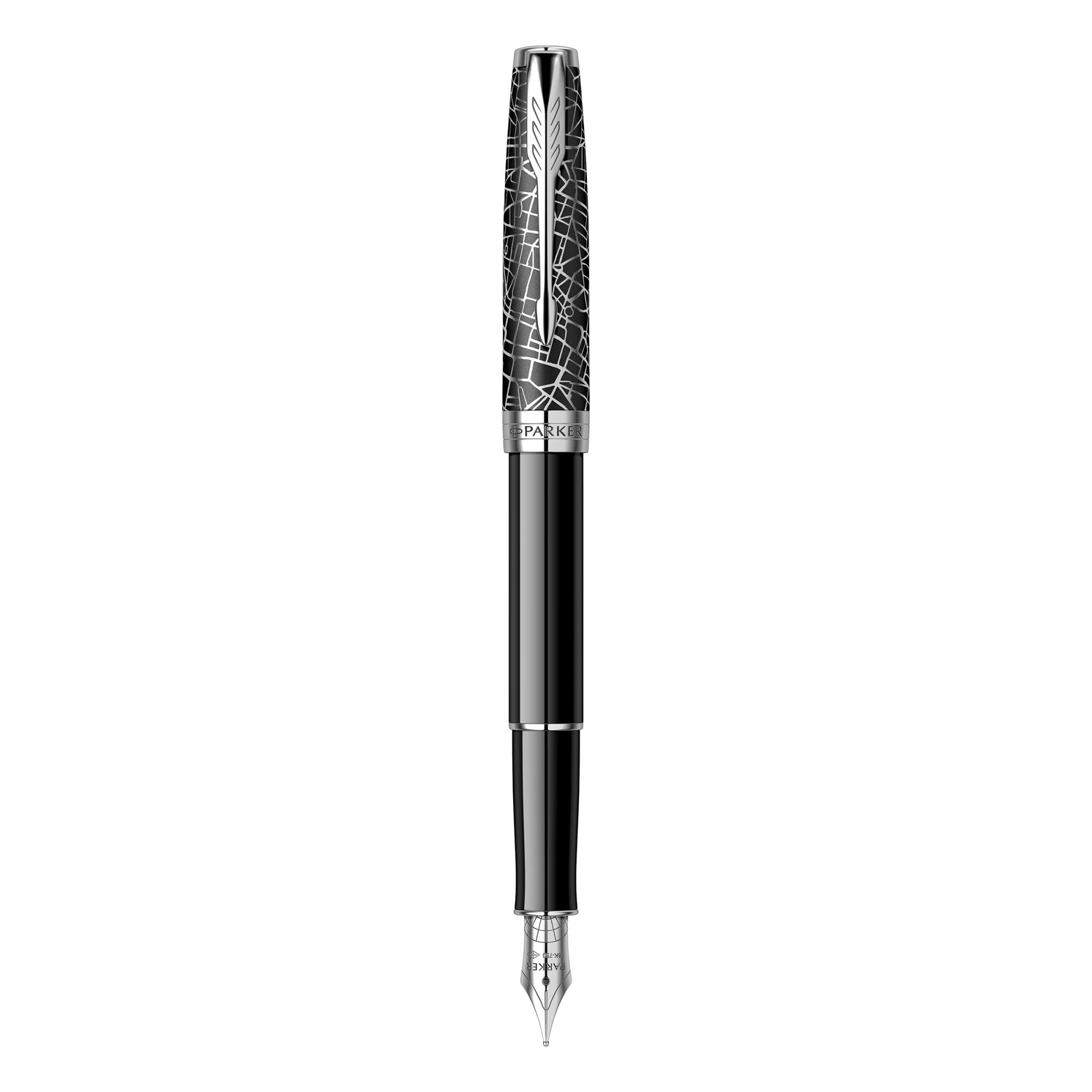 Stilou Parker Sonnet Royal SE Metro Black CT, negru