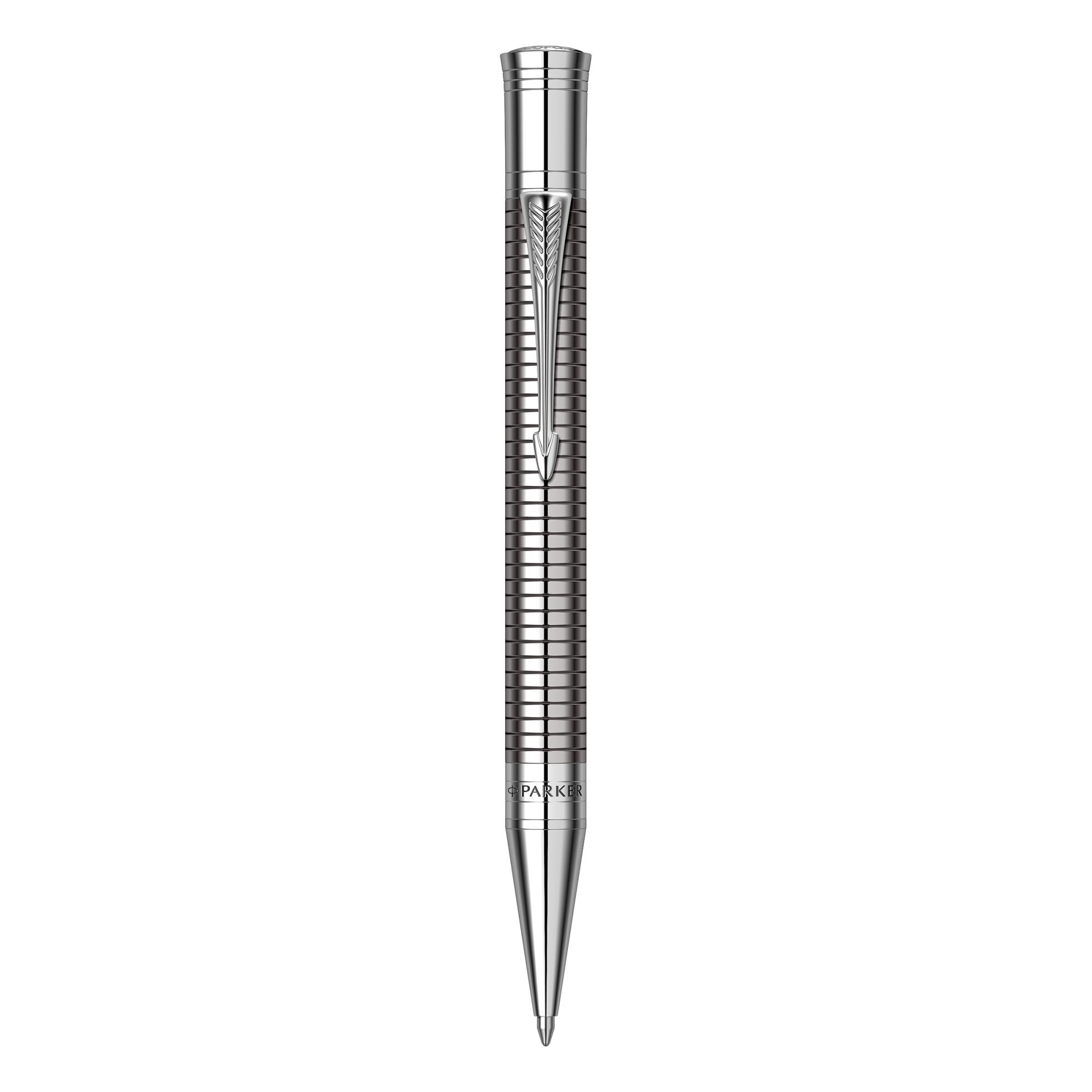 Pix Parker Duofold Royal Prestige Ruthenium Chiselled PT, argintiu