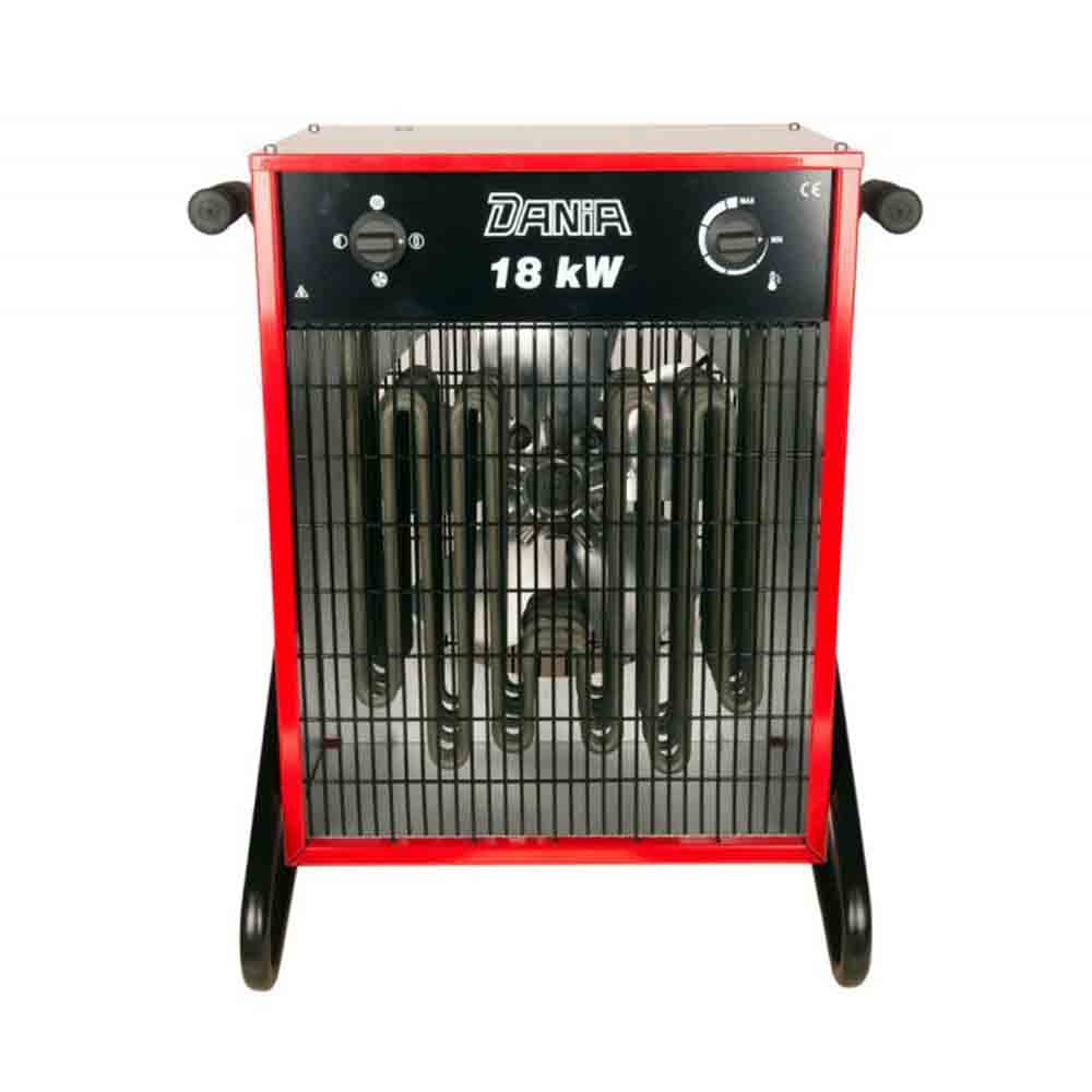 Aeroterma Inelco 18 kW, 400 V, 2 trepte de putere, termostat de siguranta