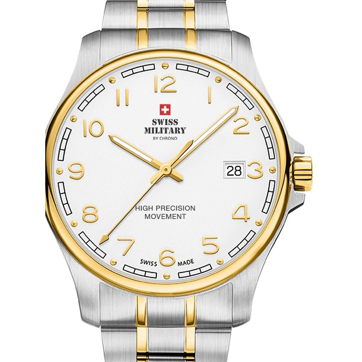 Swiss Military By Chrono SM30200.20 39 mm 5 ATM férfi karóra