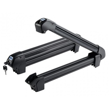 Suport schi Cruz Ski-Rack 4 Negru pentru bare transversale 4 perechi Suport schi Cruz Ski-Rack 4 Negru pentru bare transversale 4 perechi