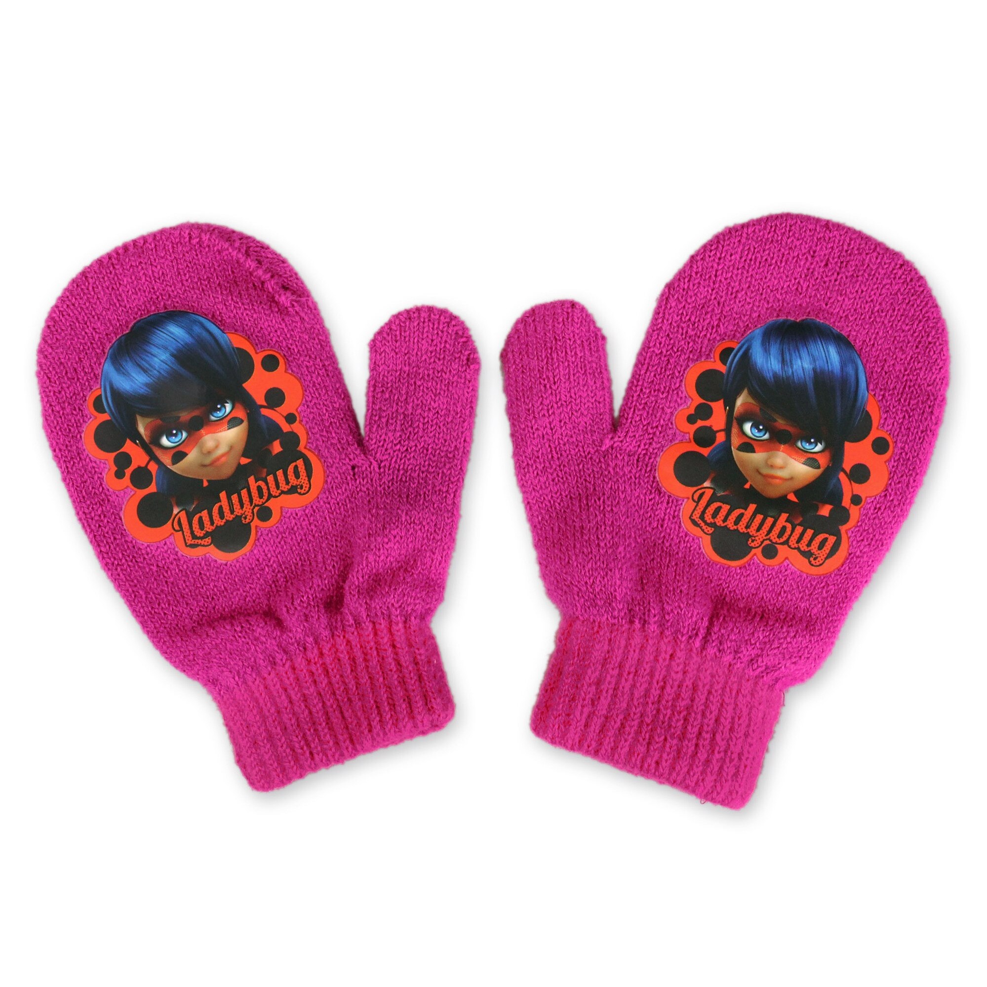 Manusi pentru fete Setino Buburuza 800-466F, Multicolor, Universal