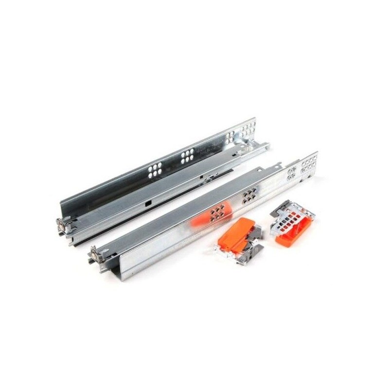 Glisiera TANDEM BLUM 350 mm cu amortizare si extragere totala