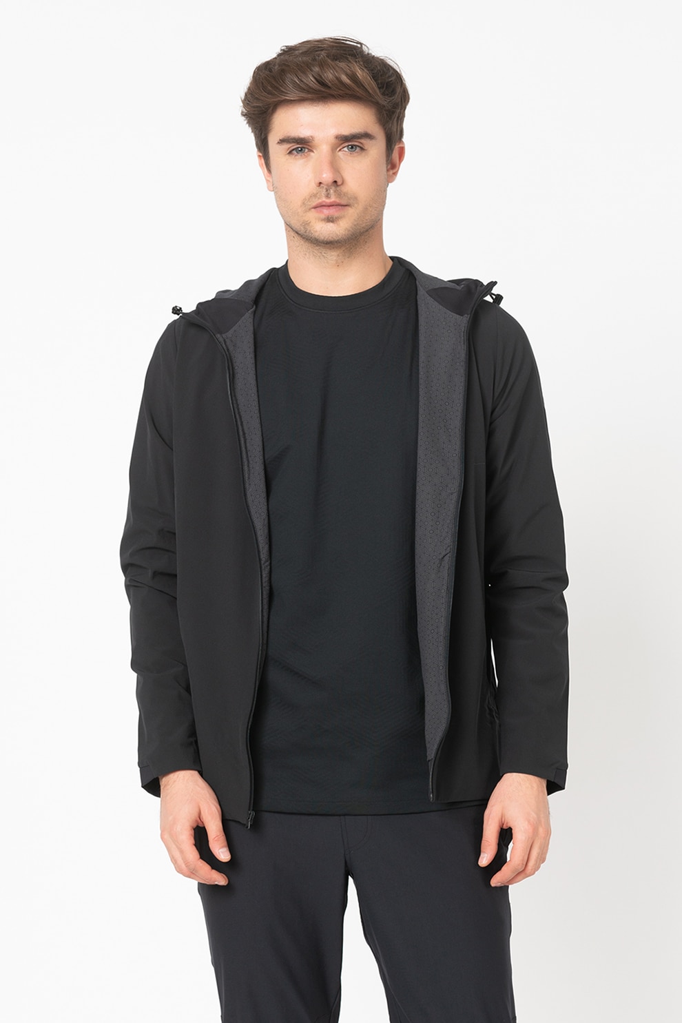 Under Armour, Jacheta pentru antrenament Recovery Sportswe, Negru, XS