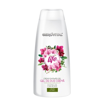Gel de dus crema Full of Life 400 ml, Farmec Gel de dus crema Full of Life 400 ml, Farmec
