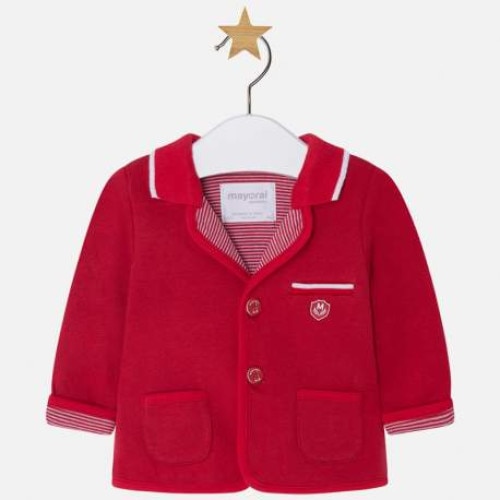 Jacheta eleganta bebe baiat, Mayoral, Rosu