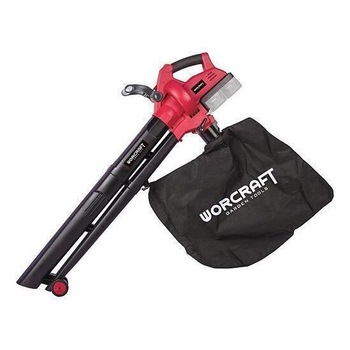 Aspirator de frunze cu acumulator si sac colector, 2x20 V, 4 A (acumulatori neinclusi) Worcraft Aspirator de frunze cu acumulator si sac colector, 2x20 V, 4 A (acumulatori neinclusi) Worcraft