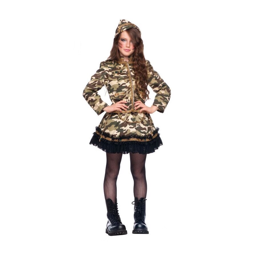 Costum, Veneziano, Fata Soldat, 4 ani