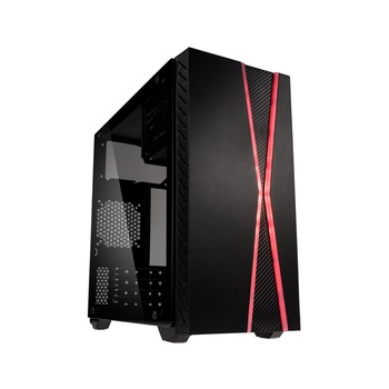 Carcasa Kolink Inspire K3 ARGB TG Mid-Tower, Negru Carcasa Kolink Inspire K3 ARGB TG Mid-Tower, Negru