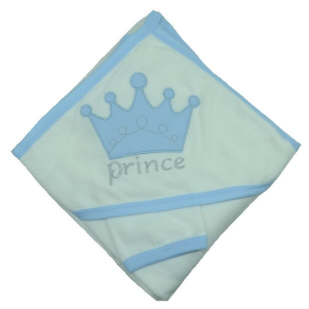 Prosop 90 x 80 cm cu gluga pentru bebelusi NN PBP2-A, Alb