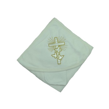 Prosop 80 x 90 cm cu gluga pentru bebelusi BABY LINE PBL-C1, Crem 90 x 80 cm Prosop 80 x 90 cm cu gluga pentru bebelusi BABY LINE PBL-C1, Crem 90 x 80 cm