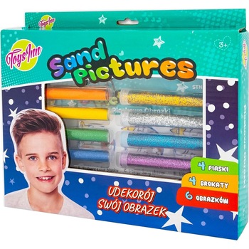 Set creativ Toys Inn desen cu nisip, Space Set creativ Toys Inn desen cu nisip, Space