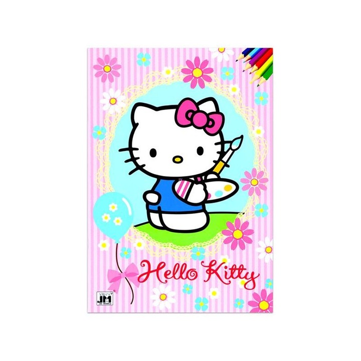 Hello Kitty: A4-es színező