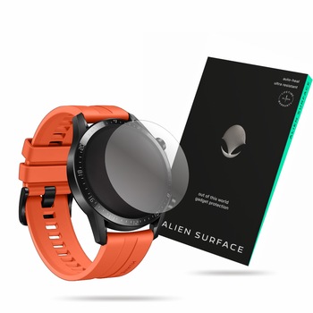 Folie Alien Surface, Huawei Watch GT 2 46mm, set protectie ecran 1+2 Rezerve Folie Alien Surface, Huawei Watch GT 2 46mm, set protectie ecran 1+2 Rezerve