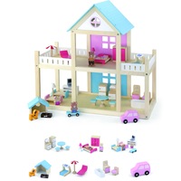 casuta din lemn pentru papusi cu mobilier si accesorii imagen 7_0_
0