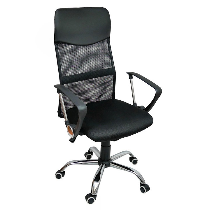 Zenga Atlanta irodai szék, fekete